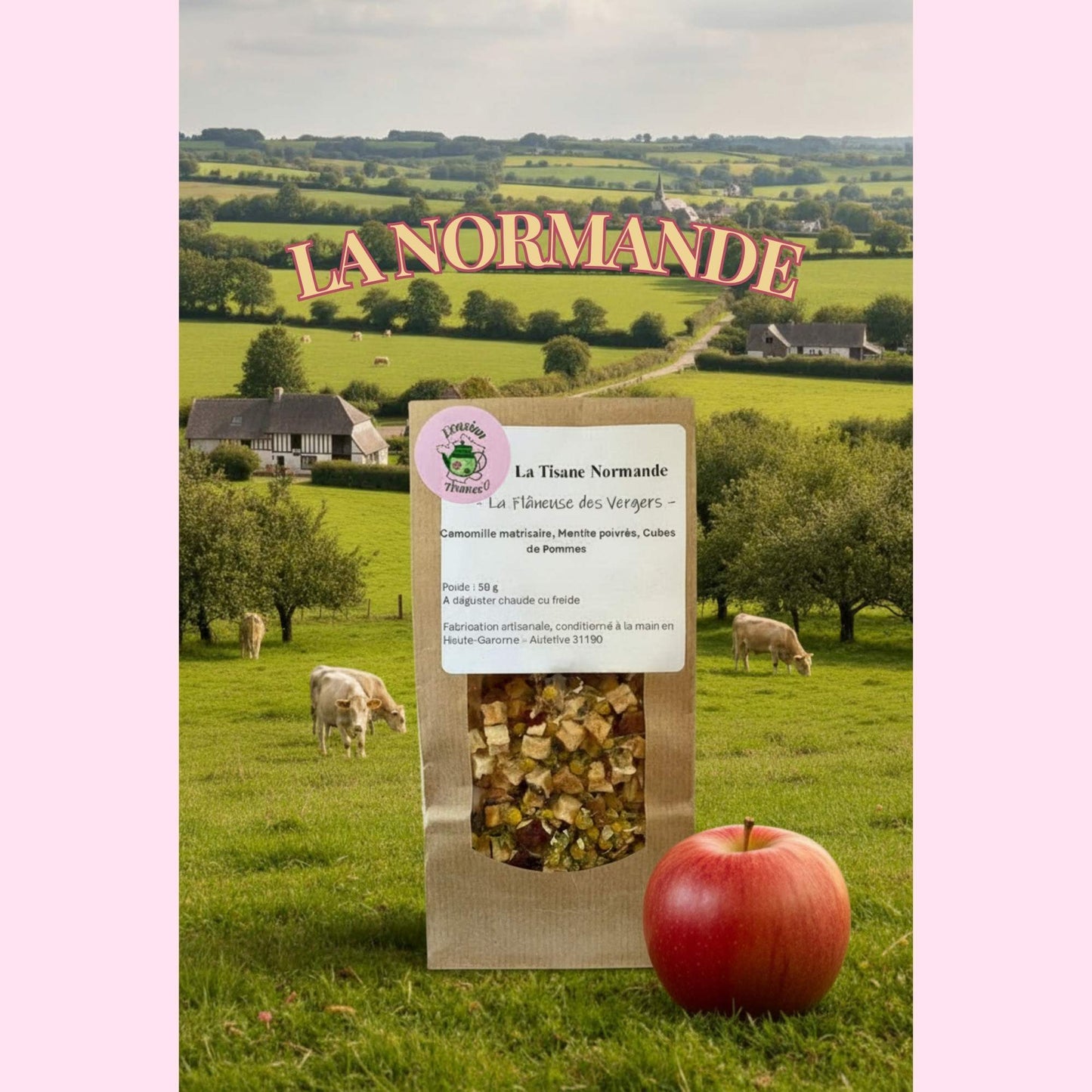 La Tisane Normande - La Flâneuse des Vergers